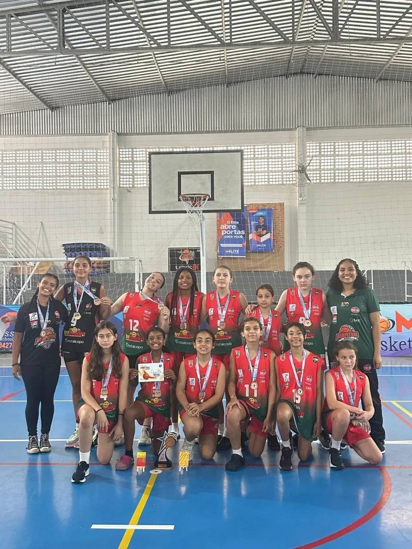Basquete feminino do Mampituba conquista título na Copa MF — foto 1