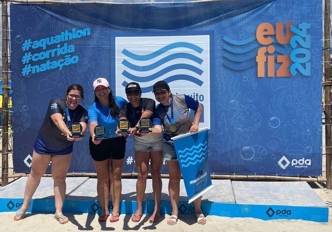 Atletas do Mampituba se destacam no Catarinense de Aquathlon — foto 1