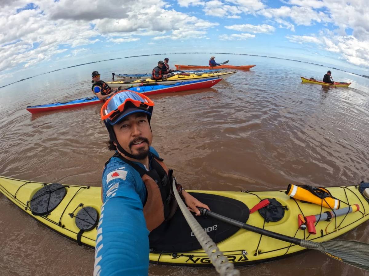 Do Chuí ao Oiapoque: de passagem pelo Sul de SC, mineiro percorre o litoral do Brasil de caiaque — foto 2