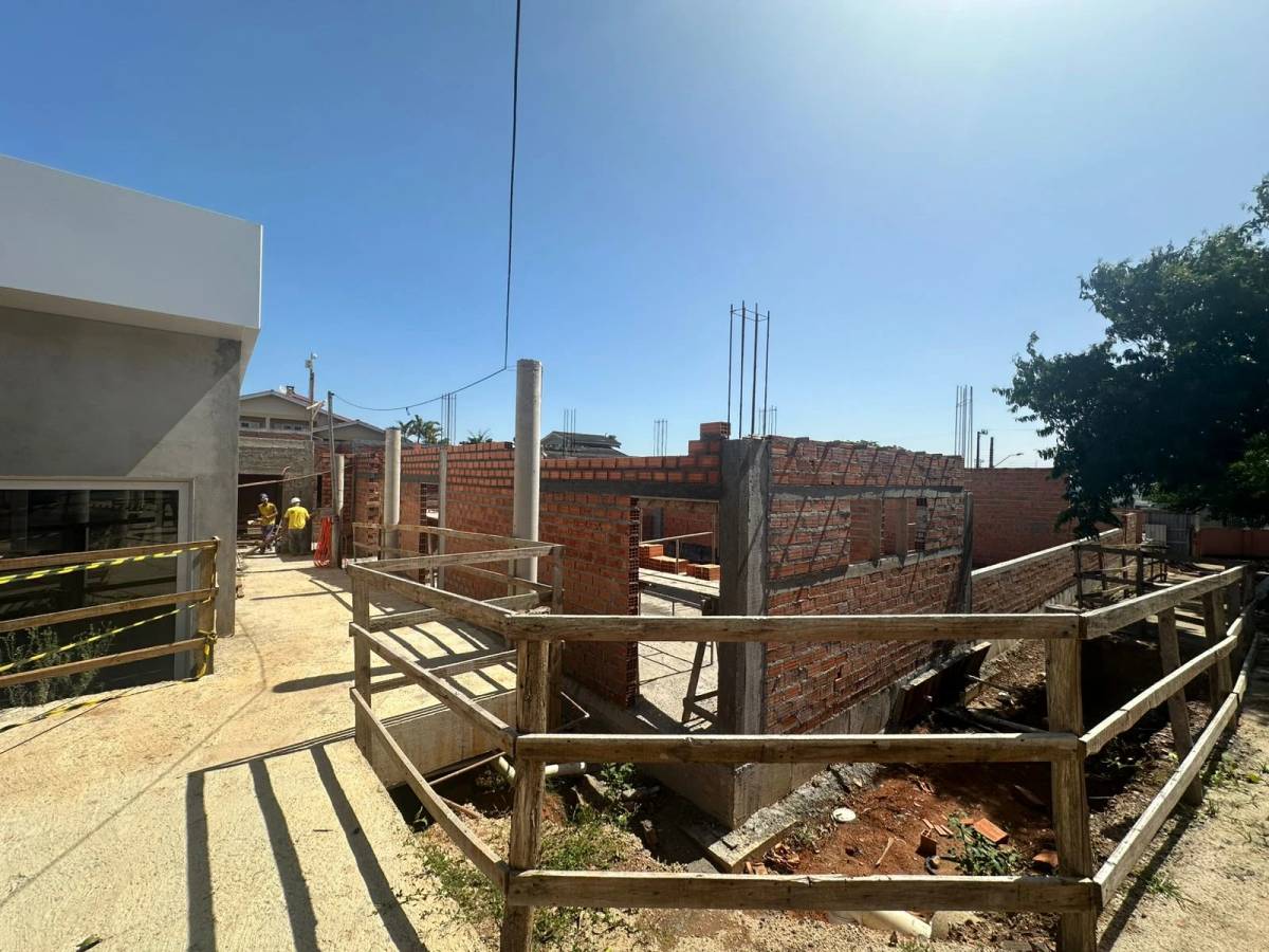 Com quase 50% da obra concluída, ampliação do Asilo São Vicente de Paulo avança em Criciúma — foto 1