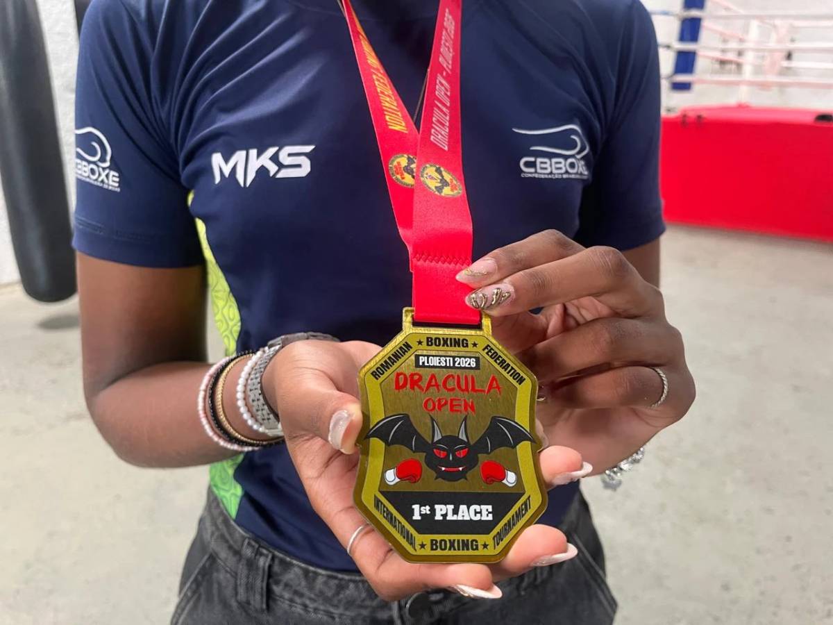 Com sonho de chegar às Olimpíadas, boxeadora se prepara para campeonatos após ganhar ouro na Romênia — foto 2