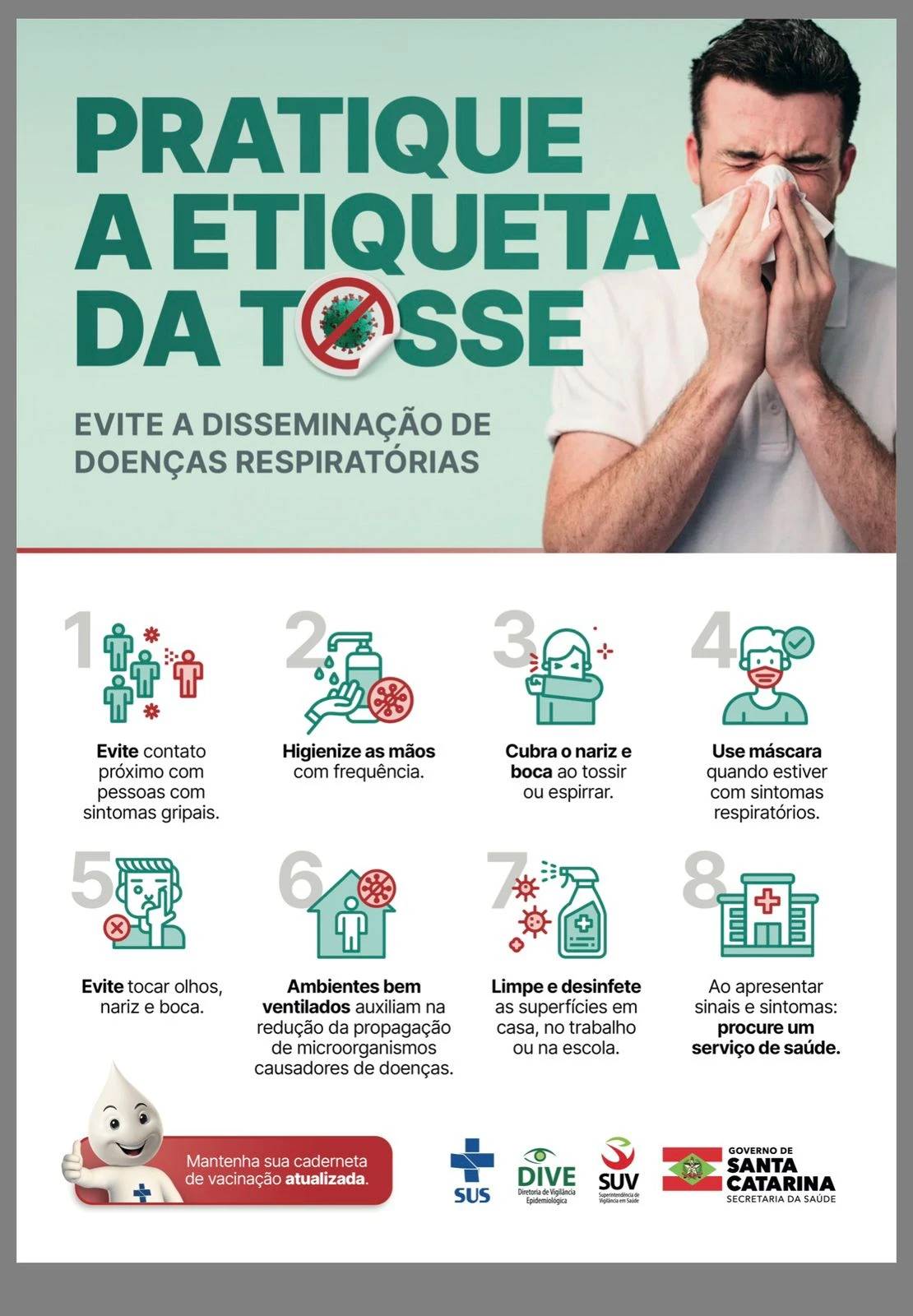 Criciúma registra aumento de mais de 30% nos casos de síndrome respiratória — foto 1
