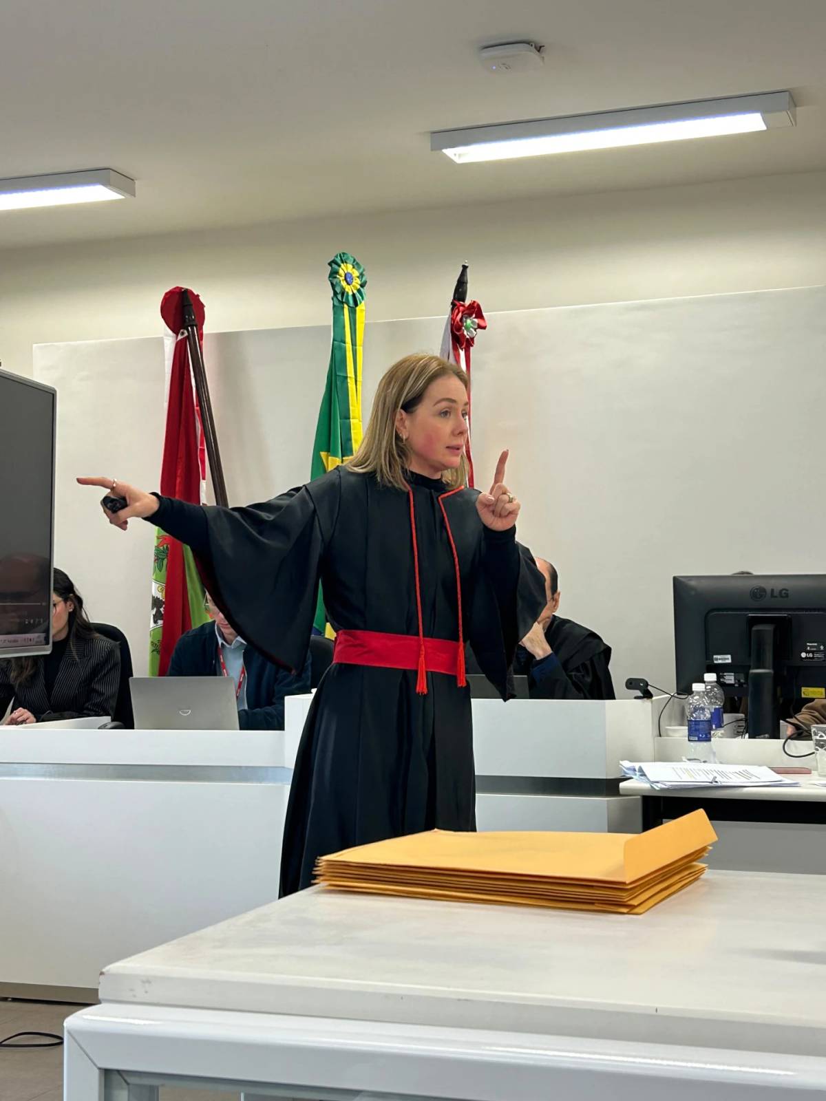 Homem que matou ex-companheira e filho dela com 142 facadas é condenado a 116 anos de prisão em Forquilhinha — foto 1