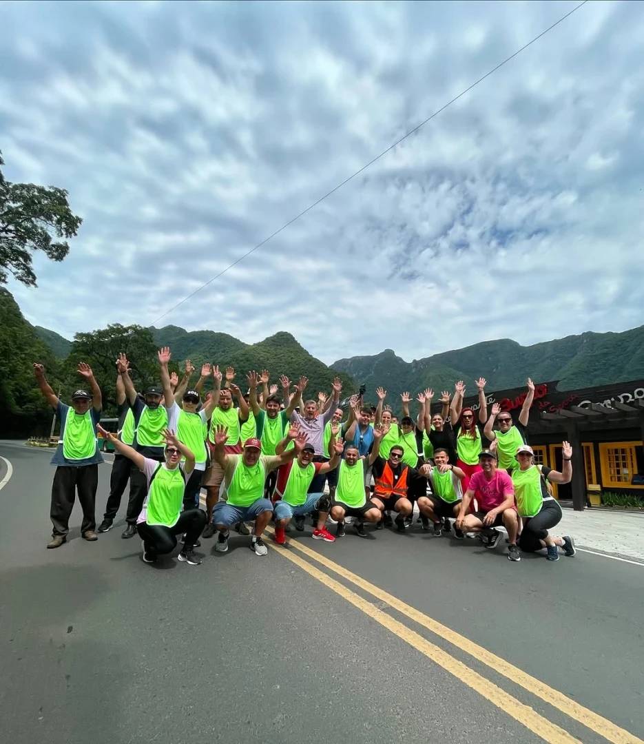 Serra do Rio do Rastro recebe mutirão de limpeza em Lauro Müller — foto 5