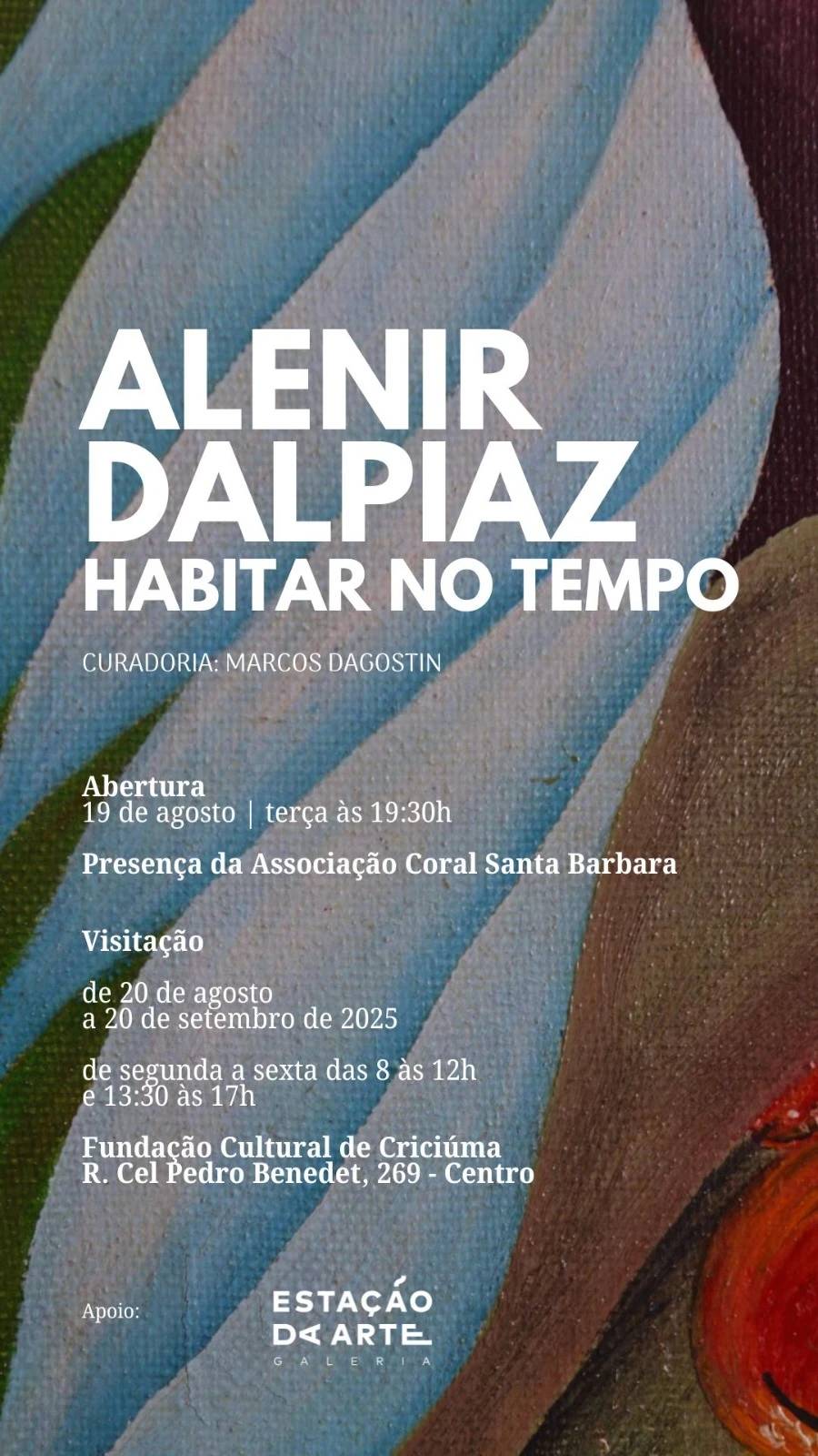 Exposição gratuita homenageia obras de artista visual de Criciúma — foto 3
