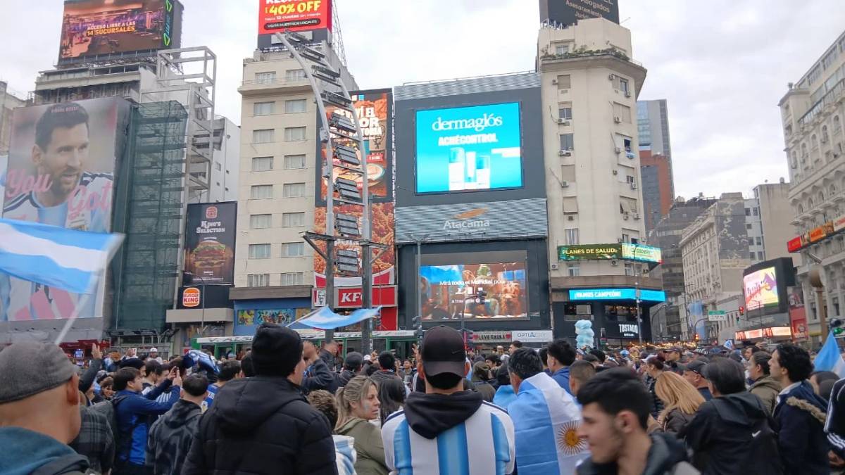 Fotos: criciumense que mora na Argentina registra clima para a final da Copa do Mundo — foto 1