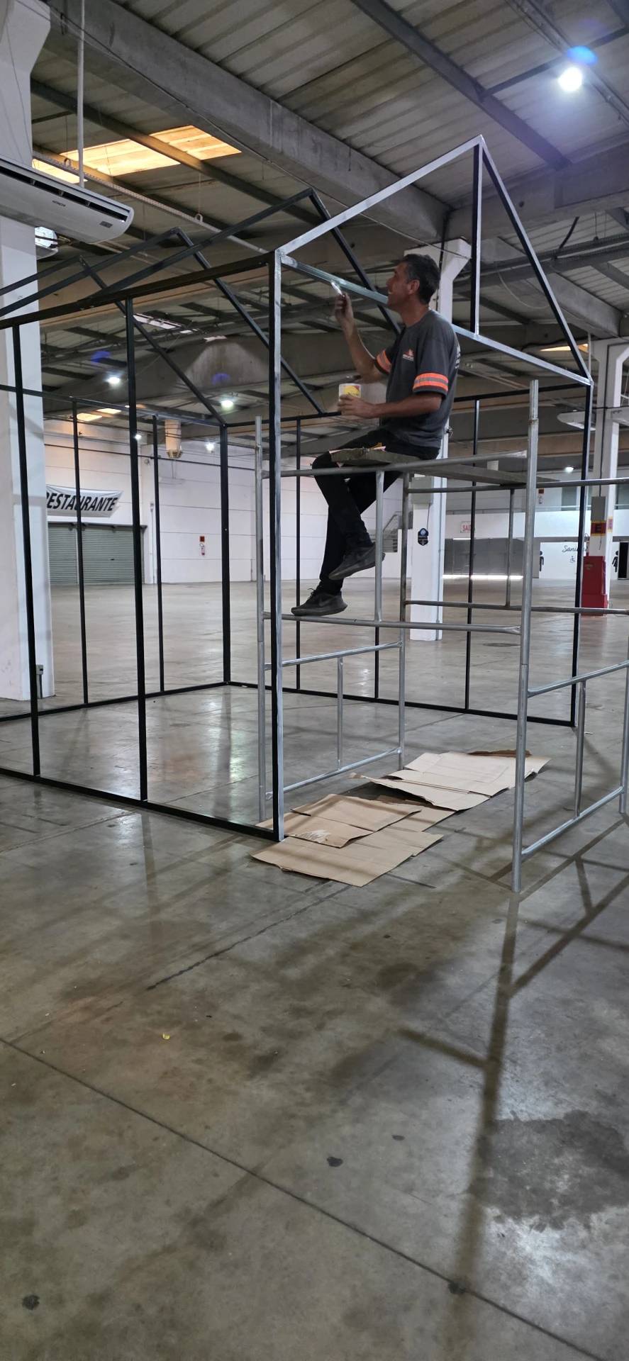 Criciúma: montagem da CasaPronta começa com mais de mil pessoas envolvidas nos preparativos — foto 2