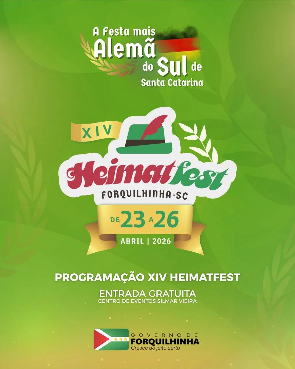 Programação completa da Heimatfest é divulgada; confira as atrações — foto 1
