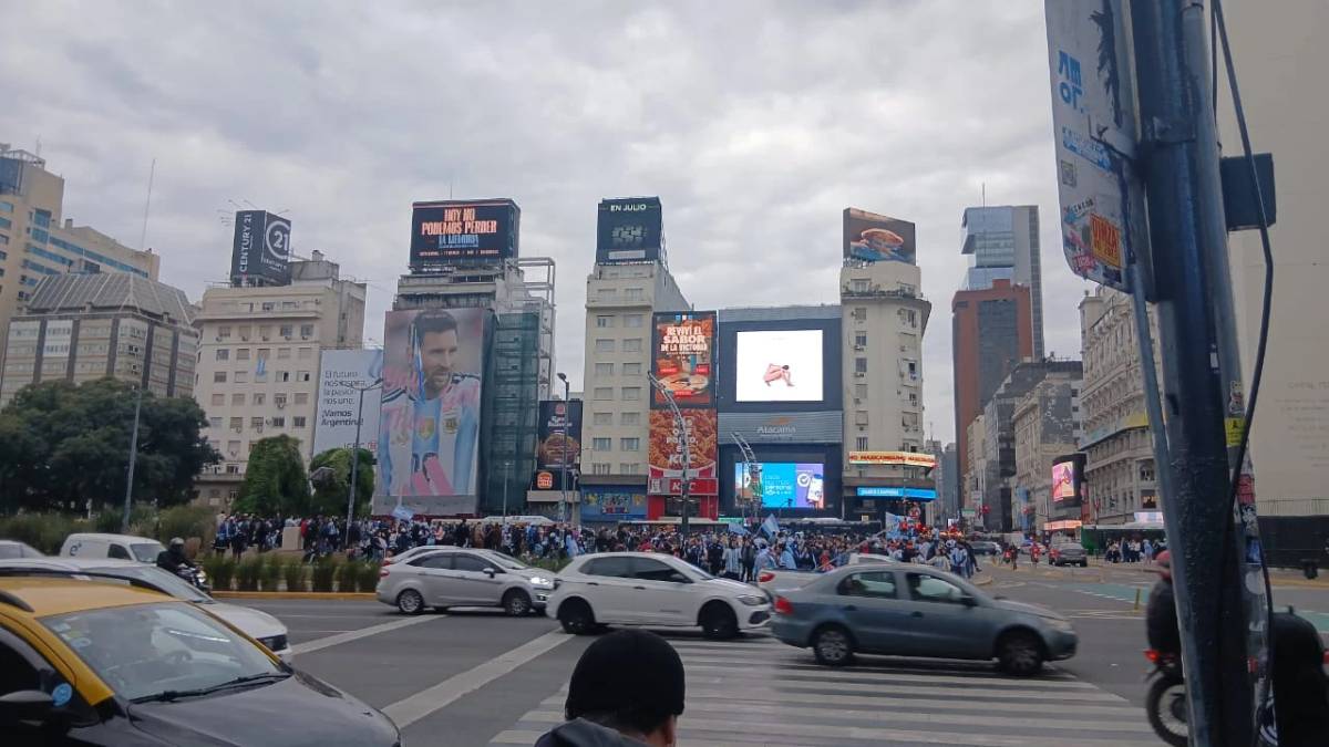 Fotos: criciumense que mora na Argentina registra clima para a final da Copa do Mundo — foto 2