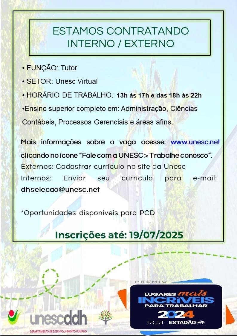 Vagas de emprego no Sul de Santa Catarina — foto 2
