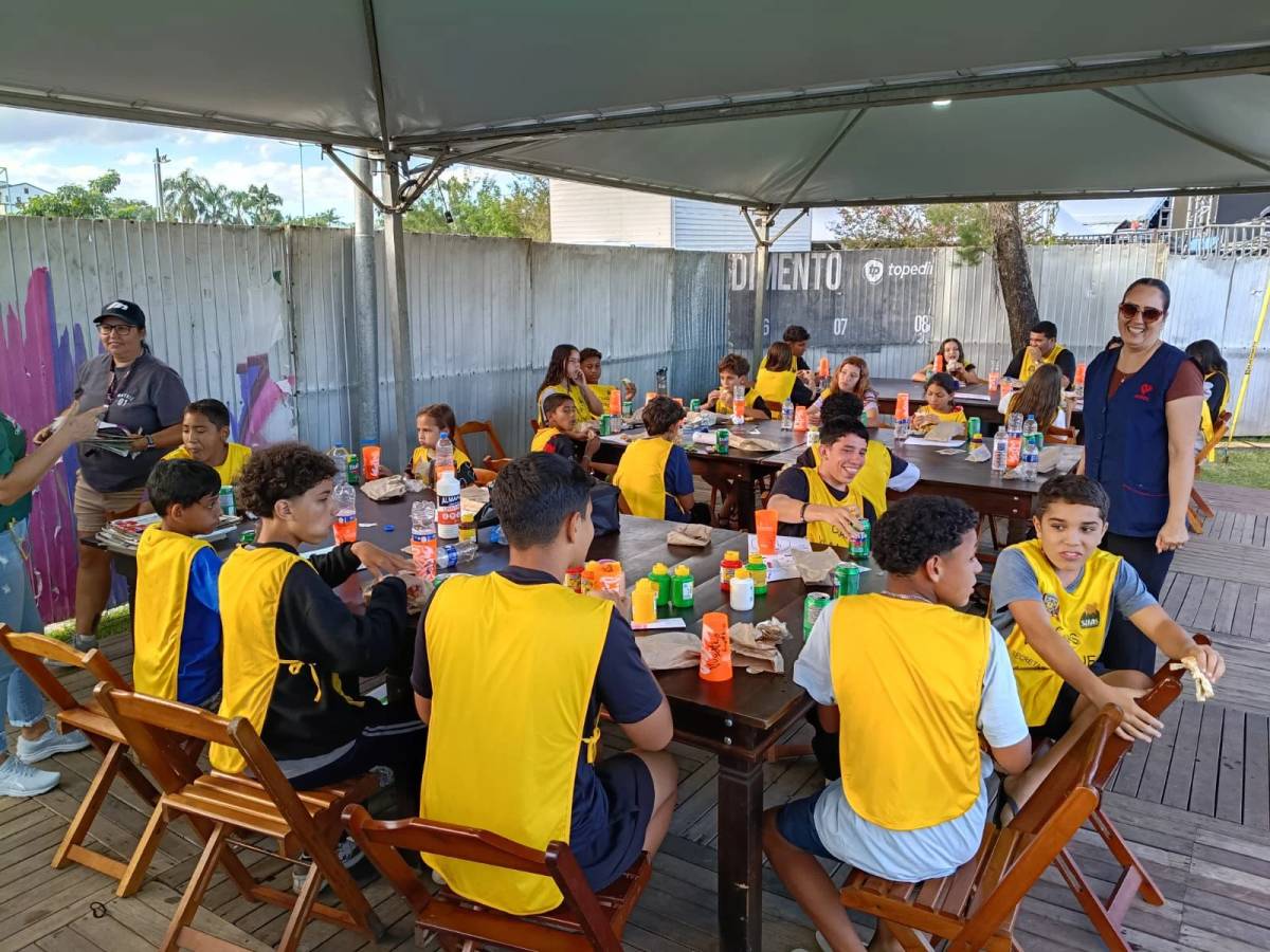Mais de 250 crianças e adolescentes participam de atividades do STU Day em Criciúma — foto 2
