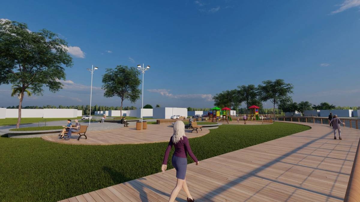 Em nova etapa de revitalização, Lagoa do Jacaré terá chafariz e passarela sobre a água; veja detalhes — foto 1