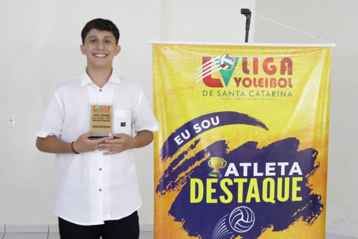 Vôlei de Forquilhinha conquista Troféu Eficiência pela Liga de SC — foto 1