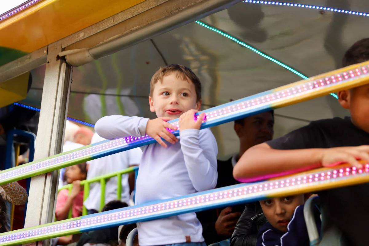 Trenzinho da Alegria percorre Criciúma e celebra Dia das Crianças com passeios gratuitos — foto 2