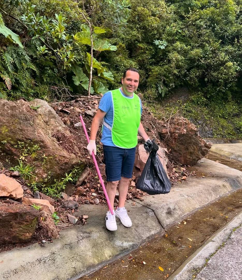 Serra do Rio do Rastro recebe mutirão de limpeza em Lauro Müller — foto 1