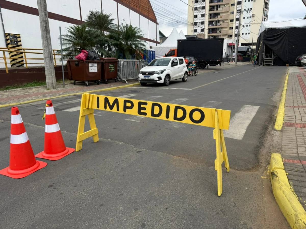 Trânsito é alterado para realização da Heimatfest em Forquilhinha; veja os bloqueios — foto 1