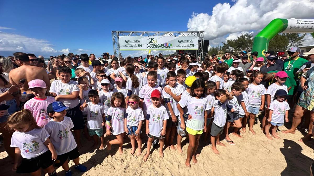 Corrida do Cooperativismo Cermoful reúne mil participantes em Jaguaruna — foto 4