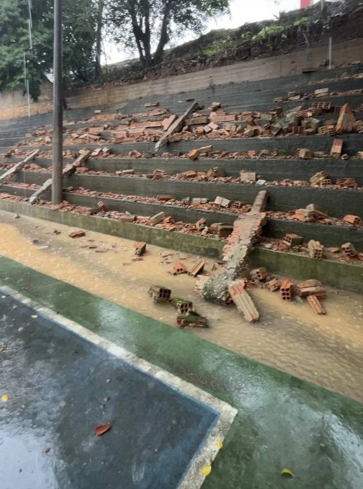 Chuva forte causa estragos em 14 municípios de SC e risco de temporais segue alto até sábado — foto 1