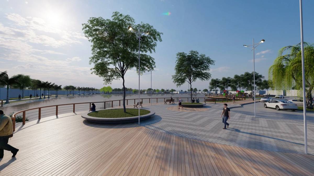 Em nova etapa de revitalização, Lagoa do Jacaré terá chafariz e passarela sobre a água; veja detalhes — foto 9