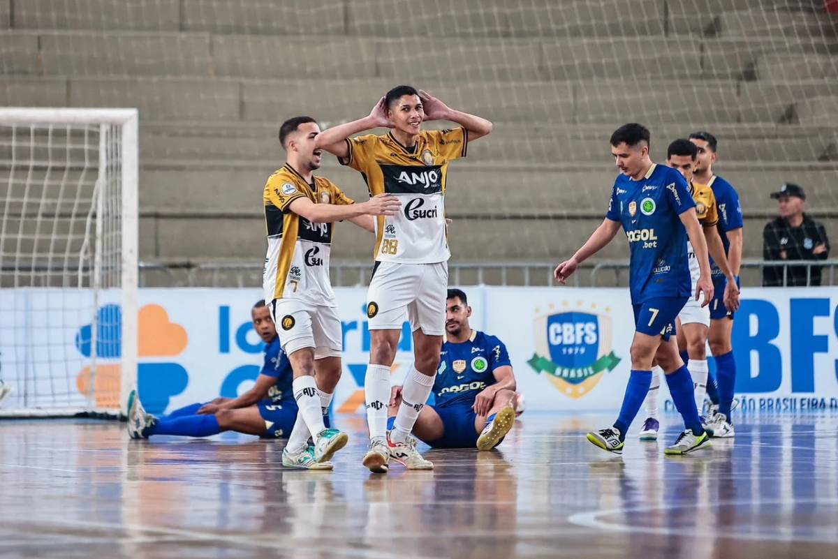 Criciúma Futsal busca empate e soma primeiro ponto no Campeonato Brasileiro — foto 1
