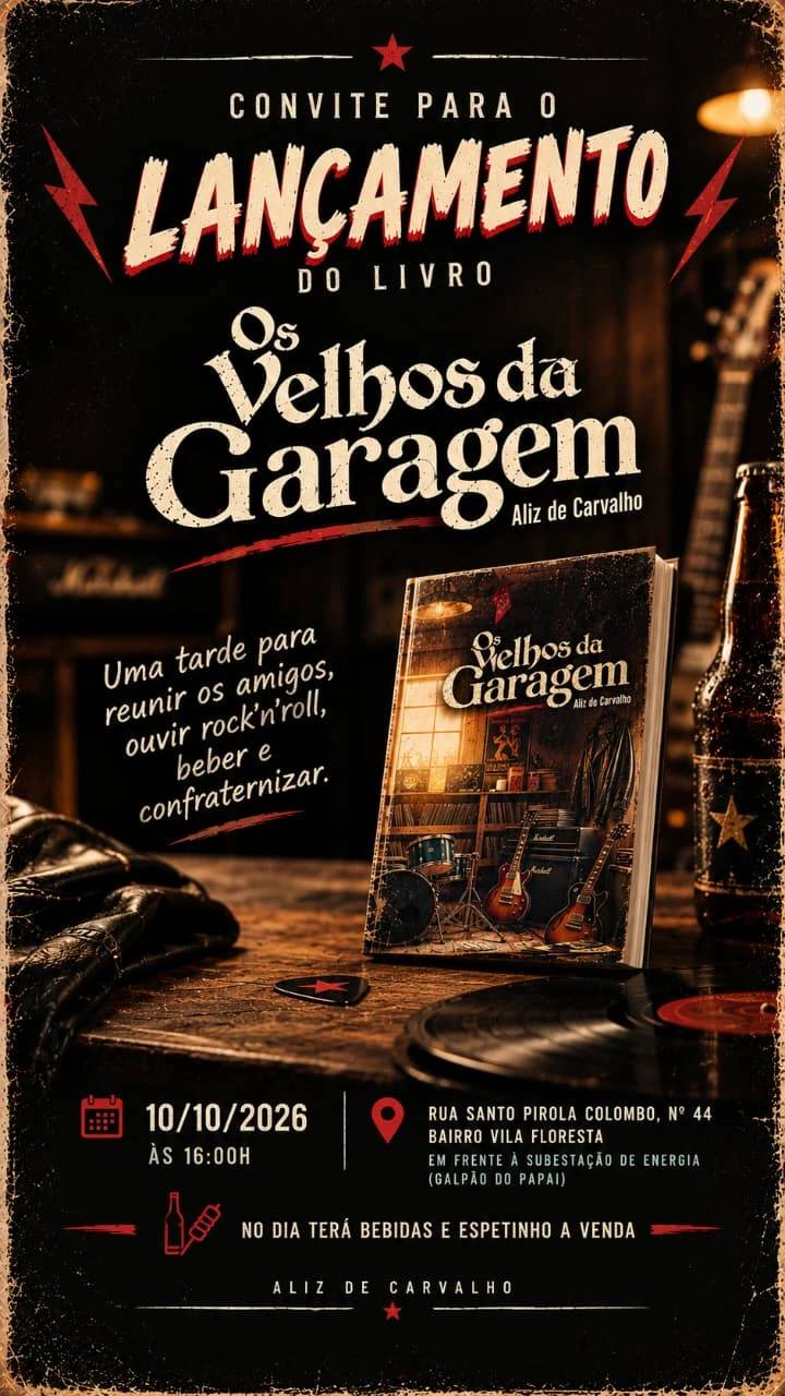 Escritora criciumense lança livro inspirado em amizade e paixão pelo rock — foto 1