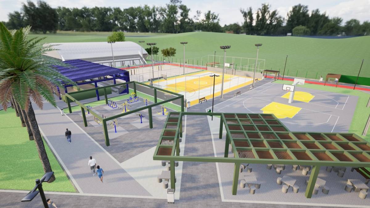 Parque da Família em Içara: licitação está prevista para a próxima semana — foto 1
