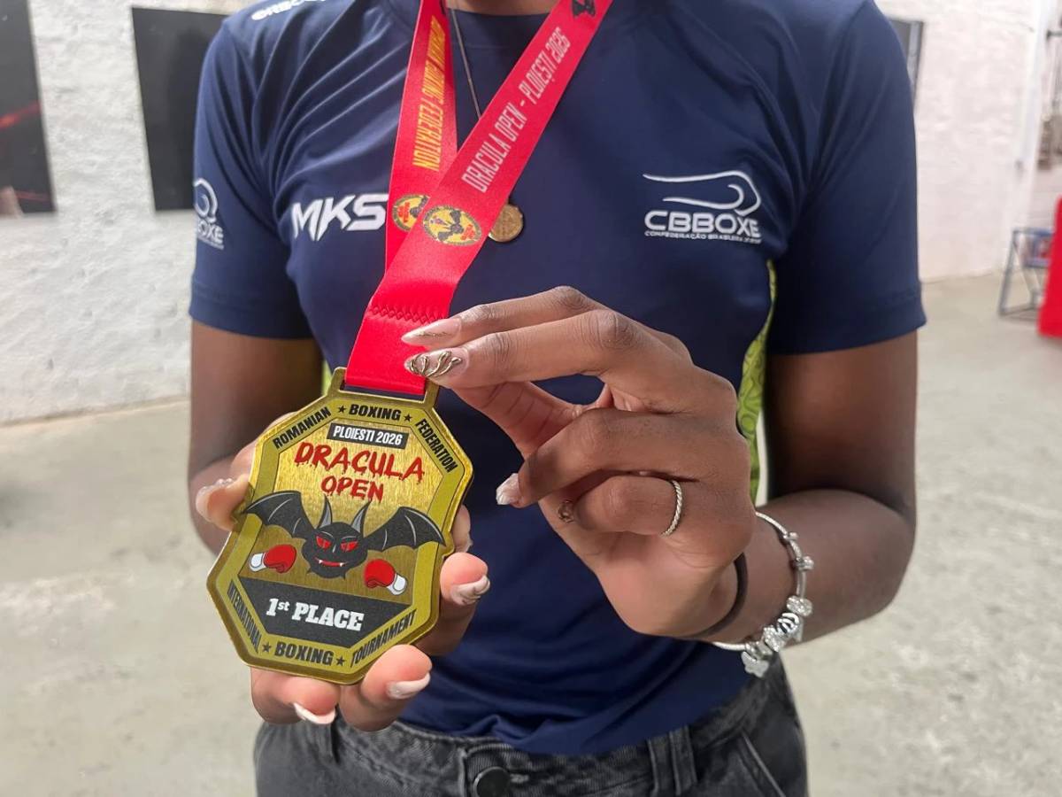 Com sonho de chegar às Olimpíadas, boxeadora se prepara para campeonatos após ganhar ouro na Romênia — foto 1