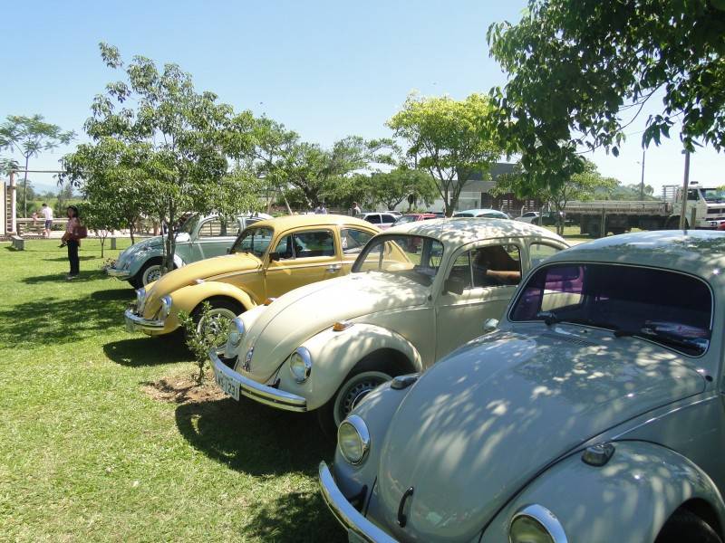 Domingo de encontro de carros antigos no Parque Ecológico de Maracajá — foto 2