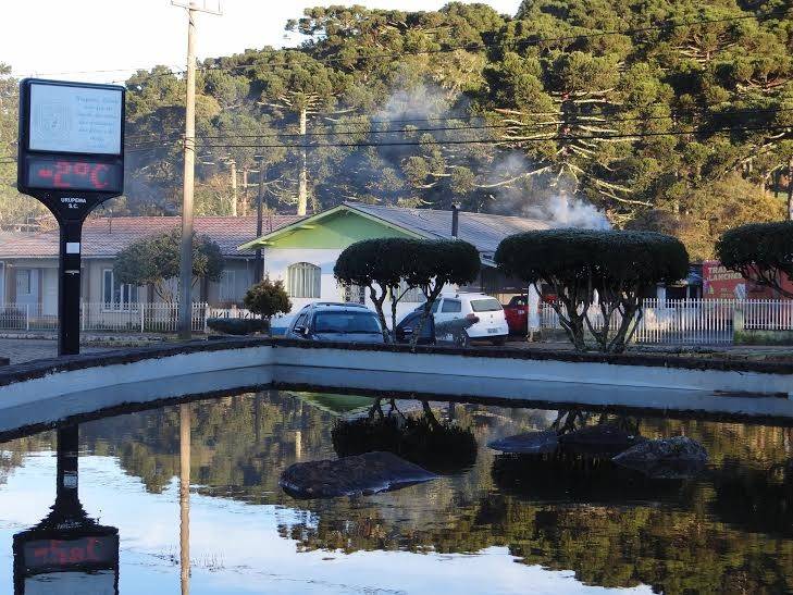 Urupema registrou -4,6ºC nesta manhã — foto 1