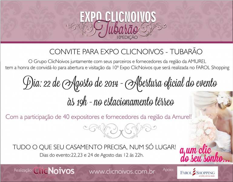 Faltam poucos dias para a Expo ClicNoivos Tubarão — foto 6