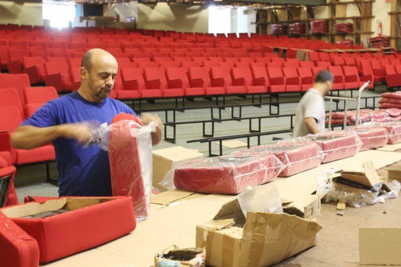Reforma no Teatro Elias Angeloni quase concluída — foto 2