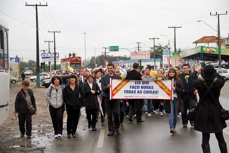 Diocese de Criciúma promove mais uma Caminhada Vocacional — foto 1