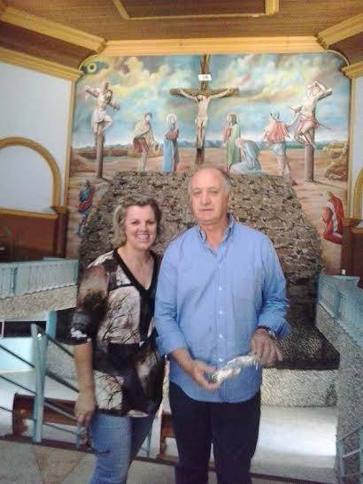 Felipão visita Santuário de Nossa Senhora de Caravaggio — foto 3