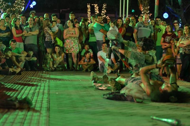 Mais de mil pessoas viram o Cirquinho do Revirado em Cocal do Sul — foto 1