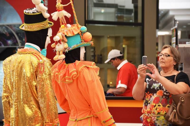 Exposição do Carnevale Di Venezia chega à shopping de Criciúma — foto 2