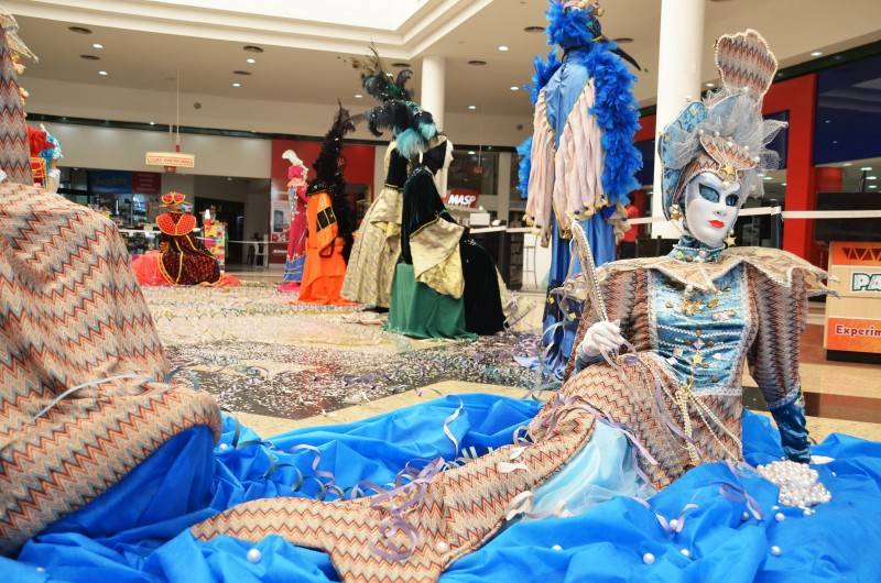 Exposição do Carnevale Di Venezia chega à shopping de Criciúma — foto 4