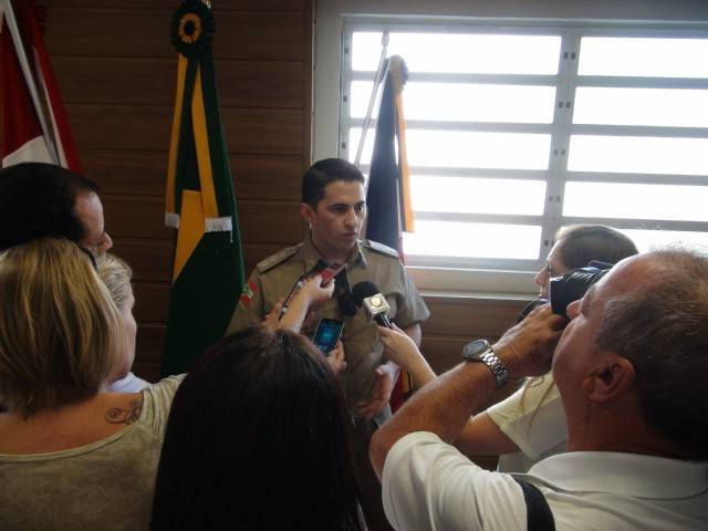 PM define atividades para projeto de Segurança Pública nas Escolas de Araranguá — foto 1