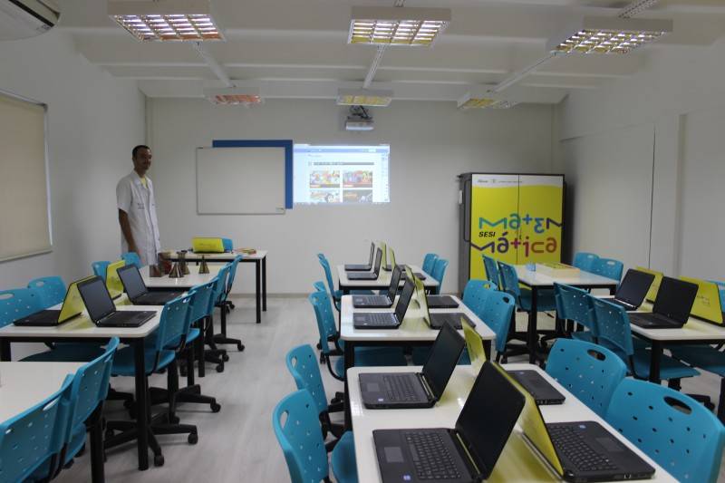 Sesi Escola de Criciúma ganha sala personalizada de matemática — foto 2