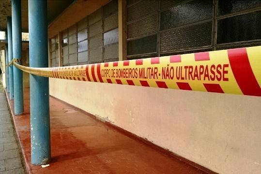 Interditada, Escola Maria Garcia Pessi, de Araranguá, não tem local para abrigar alunos — foto 2