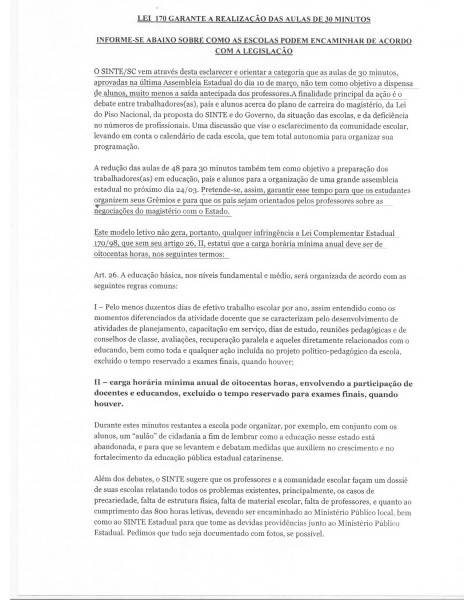 Professores que não cumprirem carga horária terão descontos no salário — foto 1