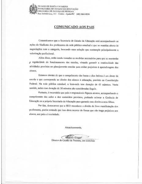 Professores que não cumprirem carga horária terão descontos no salário — foto 2