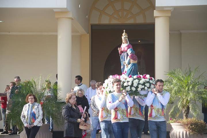 Romaria e festa reúnem milhares no Caravaggio — foto 1