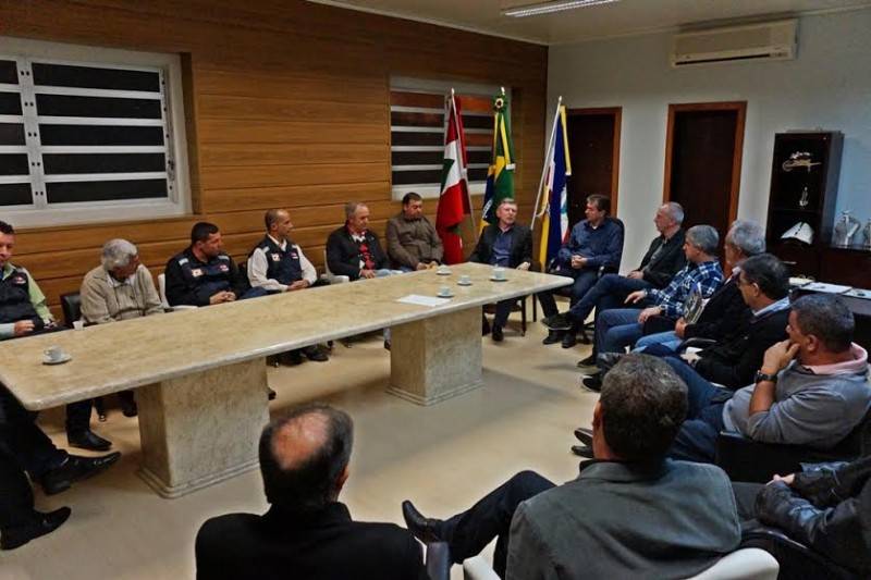Secretário de Estado da Defesa Civil visita municípios da Amesc — foto 3