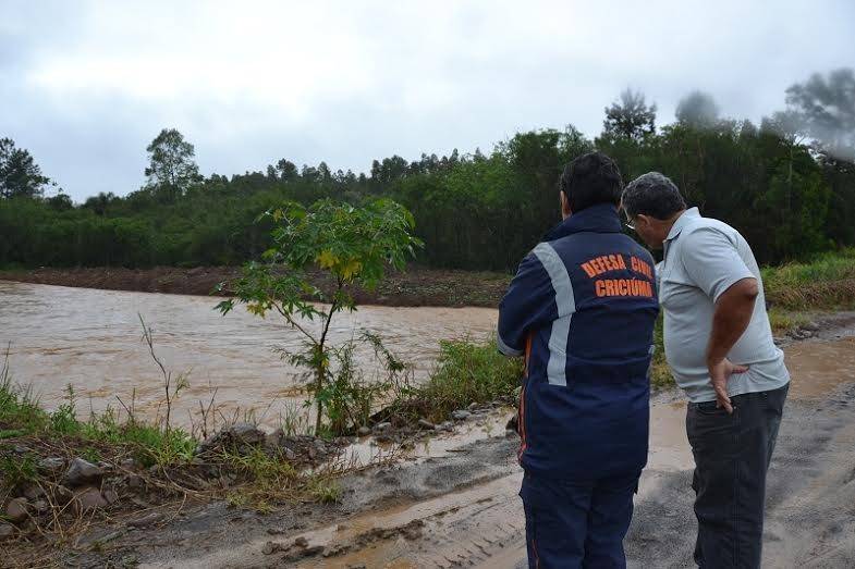 Defesa Civil de Criciúma monitora pontos críticos — foto 1