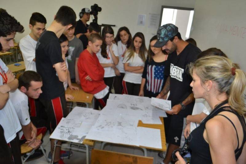 Oficina de Grafite incentiva cultura do Hip Hop — foto 1