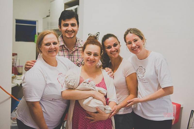 Nasce primeiro bebê por parto domiciliar em Criciúma — foto 1