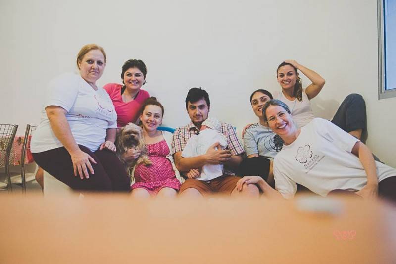 Nasce primeiro bebê por parto domiciliar em Criciúma — foto 2