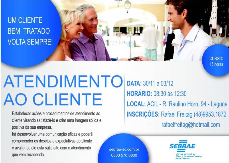 Rota Baleia Franca promove curso Atendimento ao Cliente — foto 1
