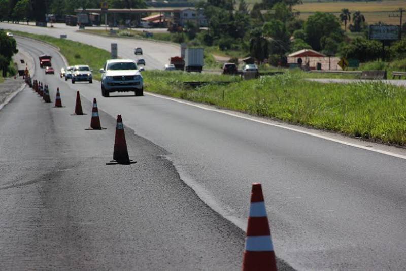 Motoristas devem ficar atentos aos trabalhos na BR-101 — foto 1