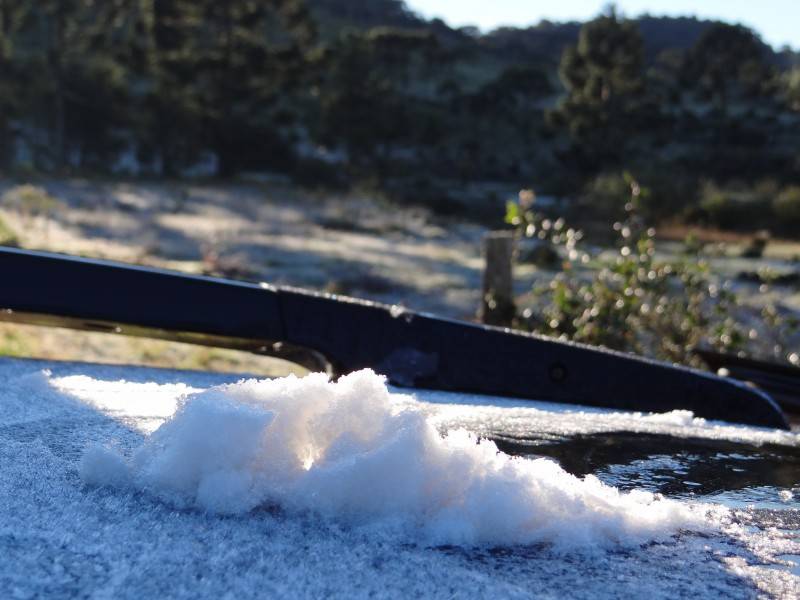 Mais um dia de geada e temperaturas negativas na Serra — foto 8